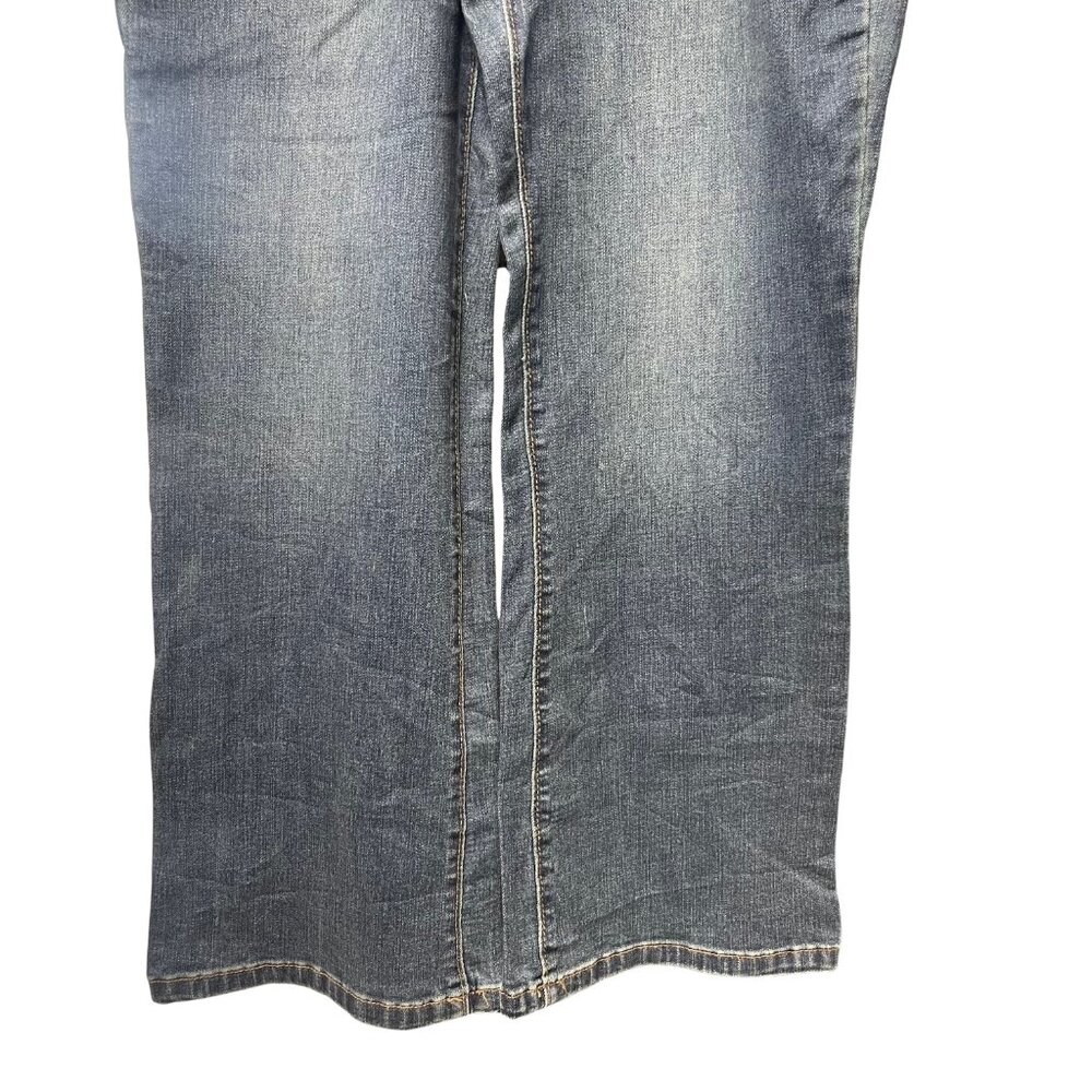 Chaps Mid Rise Crop Kick Jeans Women’s Size 10 / 30 Average - Picture 6 of 8
